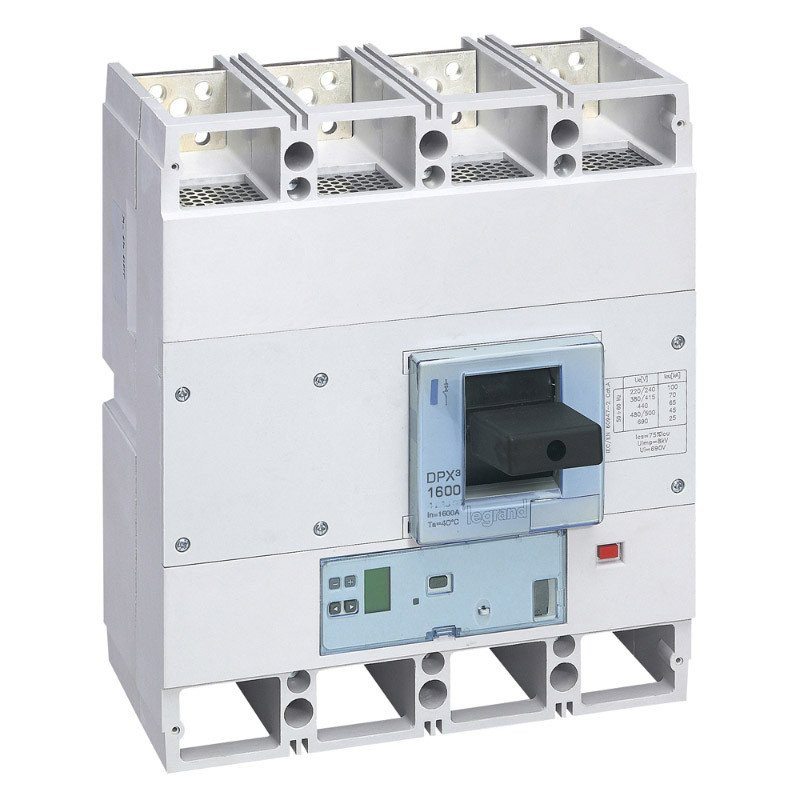 Legrand DPX³1600 S2+MT 4P 630a 36 ka-400V
