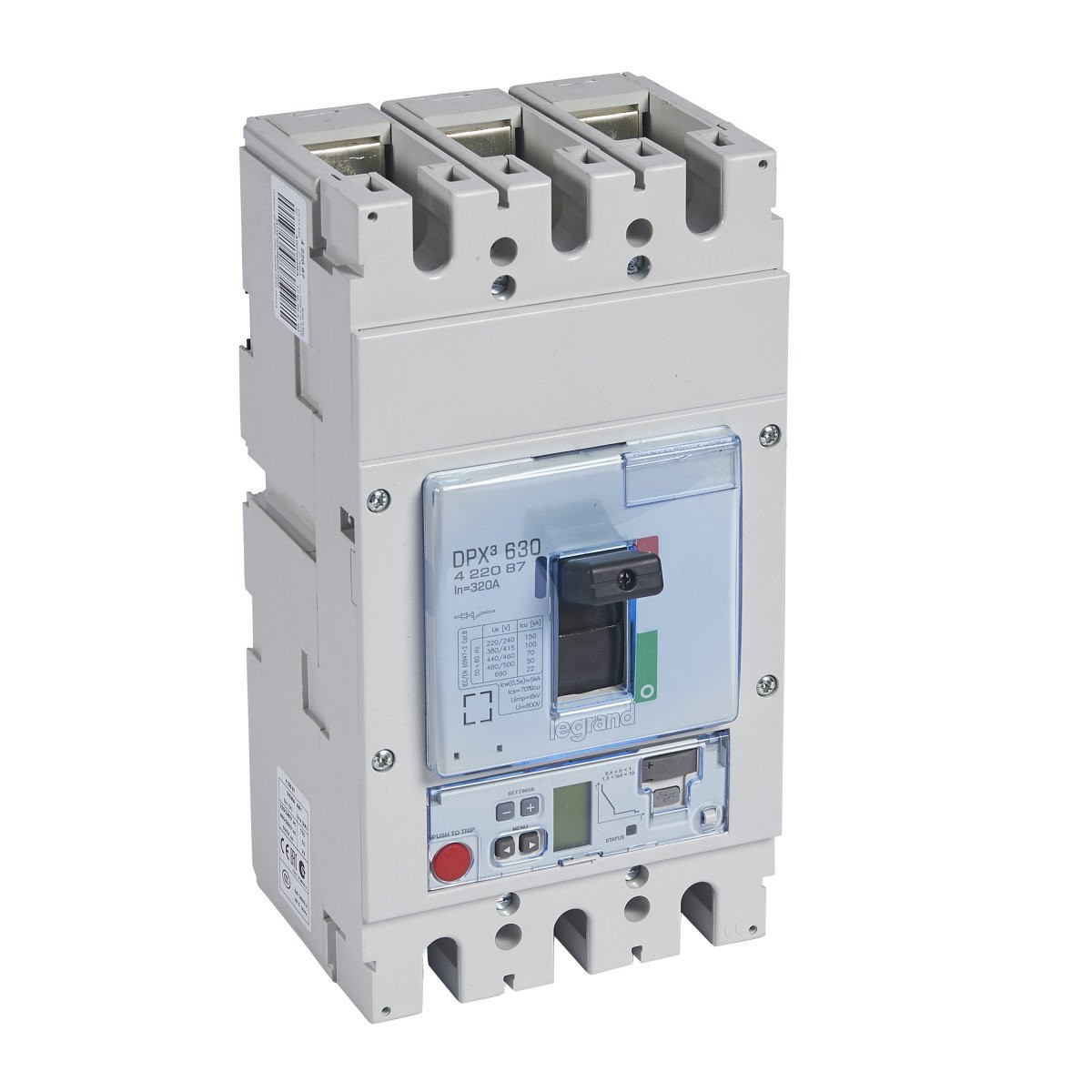 Legrand DPX3630 elekt S2 3P 320a 100ka