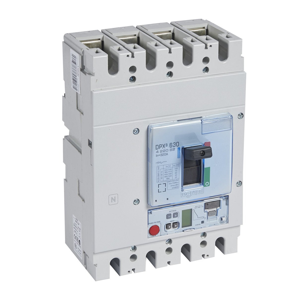 Legrand DPX3630 elektr S2 4P 320a 70ka