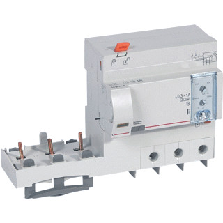 Legrand DX3 aardlekblok 3P 63a type hpi instelbaar 300-1000ma