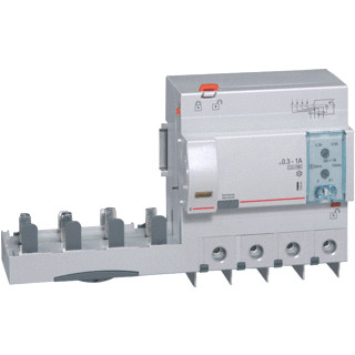 Legrand DX3 aardlekblok 4P 125a type hpi instelbaar 300-1000ma