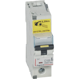 Legrand Lexic installatieautomaat C karakteristiek 100a 1P 1 beveiligd 1,5te