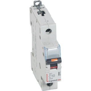 Legrand Lexic installatieautomaat C karakteristiek 10a 1P 1 beveiligd 1te
