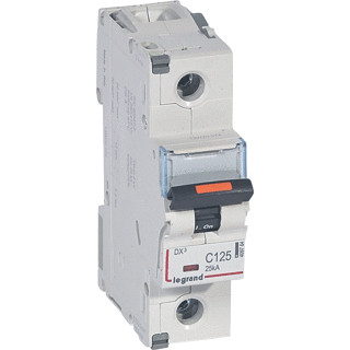 Legrand Lexic installatieautomaat C karakteristiek 125a 1P 1 beveiligd 1,5te