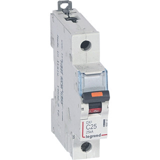 Legrand Lexic installatieautomaat C karakteristiek 25a 1P 1 beveiligd 1te