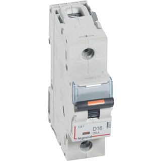 Legrand Lexic installatieautomaat D karakteristiek 16a 1P 1 beveiligd 1,5te