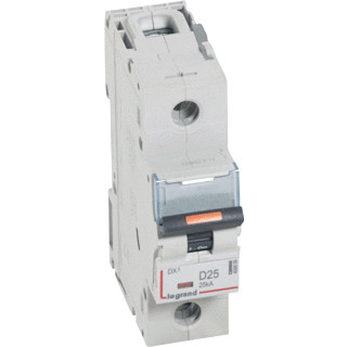 Legrand Lexic installatieautomaat D karakteristiek 25a 1P 1 beveiligd 1,5te
