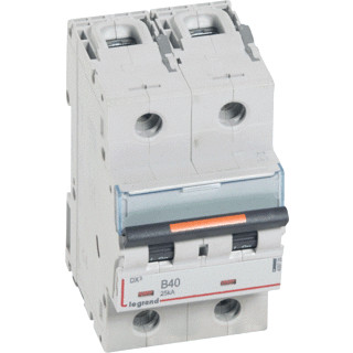 Legrand Lexic installatieautomaat B karakteristiek 40a 2P 2 beveiligd 3te