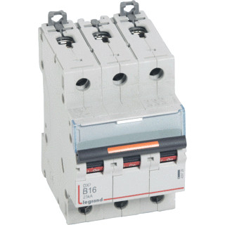 Legrand Lexic installatieautomaat B karakteristiek 16a 3P 3 beveiligd 3te
