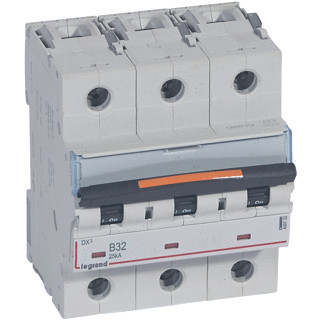 Legrand Lexic installatieautomaat B karakteristiek 32a 3P 3 beveiligd 4,5te