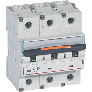 Legrand Lexic installatieautomaat C karakteristiek 125a 3P 3 beveiligd 4,5te