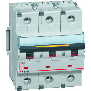 Legrand Lexic installatieautomaat D karakteristiek 80a 3P 3 beveiligd 4,5te