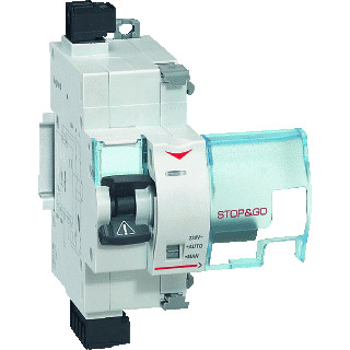Legrand DX3 stop & go motor bediening zelftest 230vac