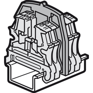 Legrand Eindplaat viking3 3 etages