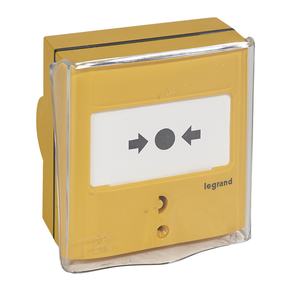Legrand Emergency Lighting Handmelder Geel 1 X wissel
