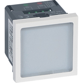 Legrand Etiketh.mosaic led-verlichtb.2mod.1X rood en 1X groen