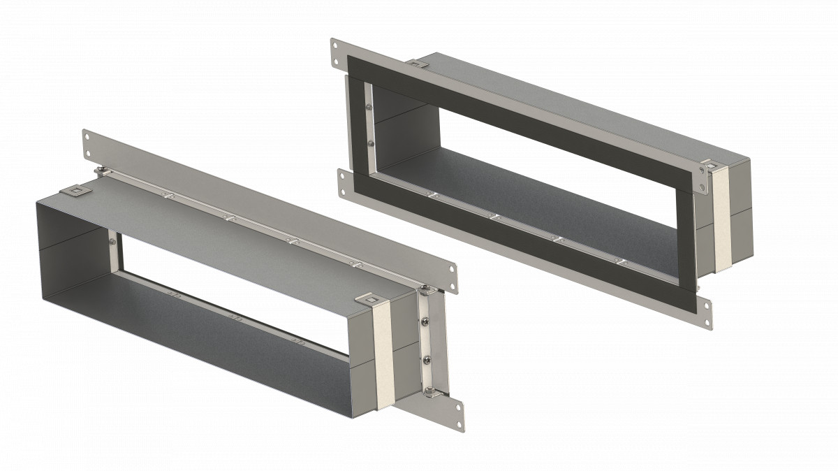 Legrand EZ Path Ezp544we - 2 afdekplaten - muur 1-5 mod. ezd44t- max.kabel. >Ø21MM