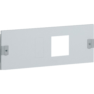 Legrand Frontpl XL3 metaal H200 hor.kwartslag voor DPX250 comp.met/zonder alb