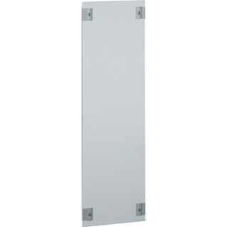 Legrand Frontplaat XL3 400 metaal blind met kwartslag voor aanbouw H850