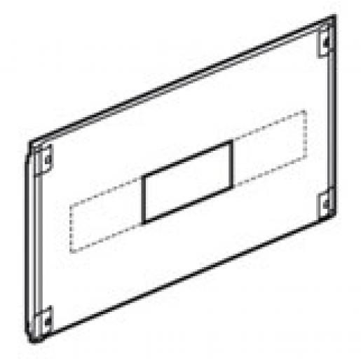 Legrand Frontplaat XL3 H300 2XDPX-is250 1/4 24modules