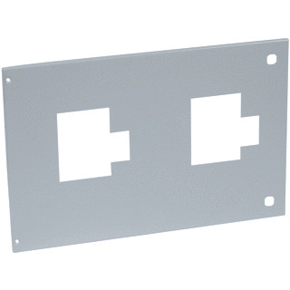 Legrand Frontplaat XL3 H400 DPX250 scharnierend 24M