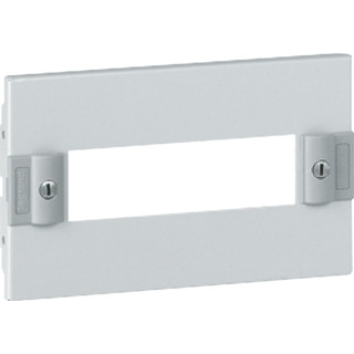 Legrand Frontplaat XL3 metaal H150 kwartslag voor mod.comp.aanbouwmodule