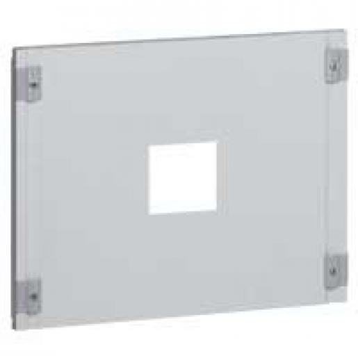 Legrand Frontplaat XL3 metaal H400 vert.kwartslag 1X DPX250 /630 centr.pos.
