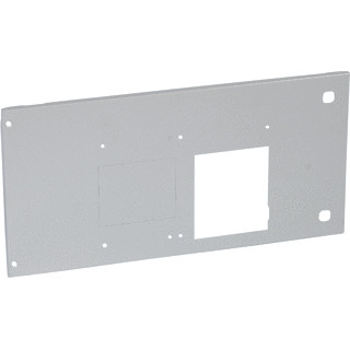 Legrand Frontplaat XL3 metaal hor.voor1x DPX630 met/zonder draaibed.H300