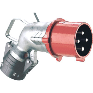 Legrand Haakse stekker 400V 32a 3p+a hypra ip44-metaal