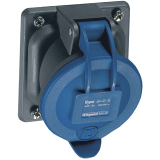 Legrand Half-inb.WCD 230V 63a 2p+a hypra ip44-kunststof