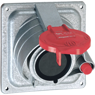 Legrand Half-inb.WCD 400V 16a 3p+n+a hypra ip44-metaal