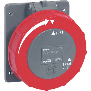 Legrand Half-inb.WCD 400V 32a 3p+a hypra ip66/67-55