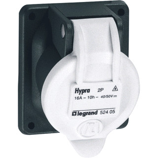 Legrand Half-inb.WCD ZLS 24VDC 16a 2p+a hypra ip44-kunststof