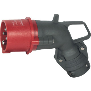 Legrand Haakse stekker 400V 16a 3p+a hypra ip44-kunststof