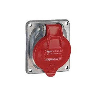Legrand CEE materiaal Cee Inb.contactdoos 16a 6H 400V 3p+n+a ip44 metaal hypra