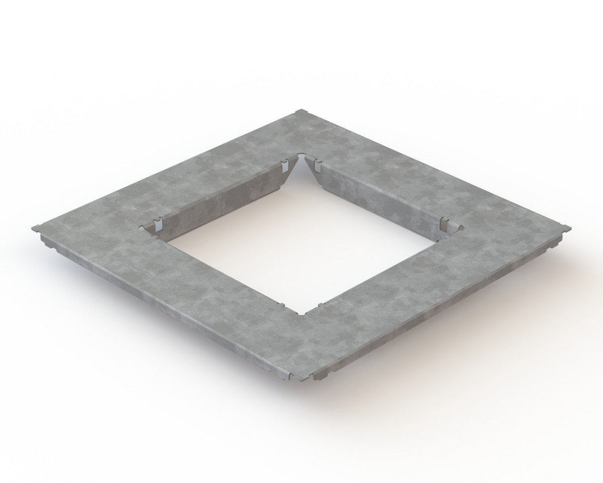 Legrand Vloerdozen Inbouwtegel Soluflex voor dekselset vloerdoos 16/24 modules Legrand Vloerdozen Inbouwtegel Soluflex voor dekselset vloerdoos 16/24 modules