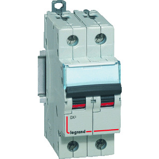Legrand Lexic installatieautomaat C karakteristiek 20a 2P 2 beveiligd 2te