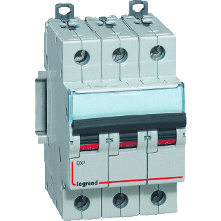 Legrand Lexic installatieautomaat B karakteristiek 63a 3P 3 beveiligd 3te