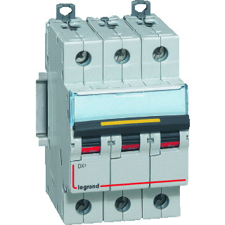 Legrand Lexic installatieautomaat C karakteristiek 6a 3P 3 beveiligd 3te