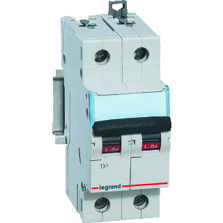 Legrand Lexic installatieautomaat C karakteristiek 40a 2P 2 beveiligd 2te