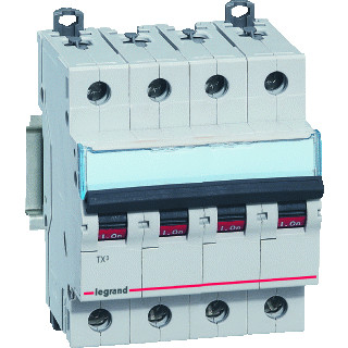 Legrand Lexic installatieautomaat D karakteristiek 32a 4P 3 beveiligd incl nul 4te