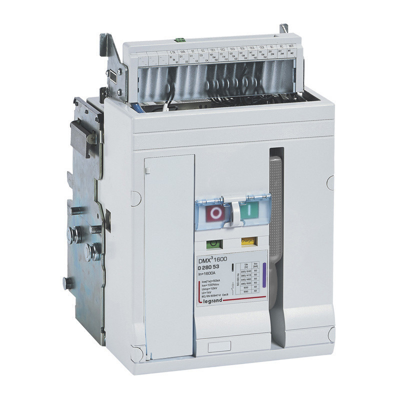 Legrand Air Circuit Breaker Lastschakelaar DMX³-I 3P 1250a uitrijdbare versie-maat DMX³ 1600