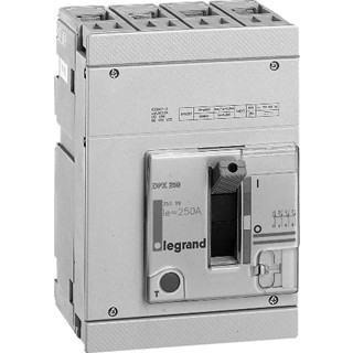 Legrand Lastschakelaar DPX-I 250 4P 250a max.500vac 50-60HZ kooikl.tot70mm2