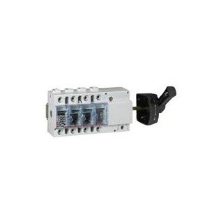 Legrand Componenten Lastscheider Vistop 100a 3P zijbediening hendel zwart