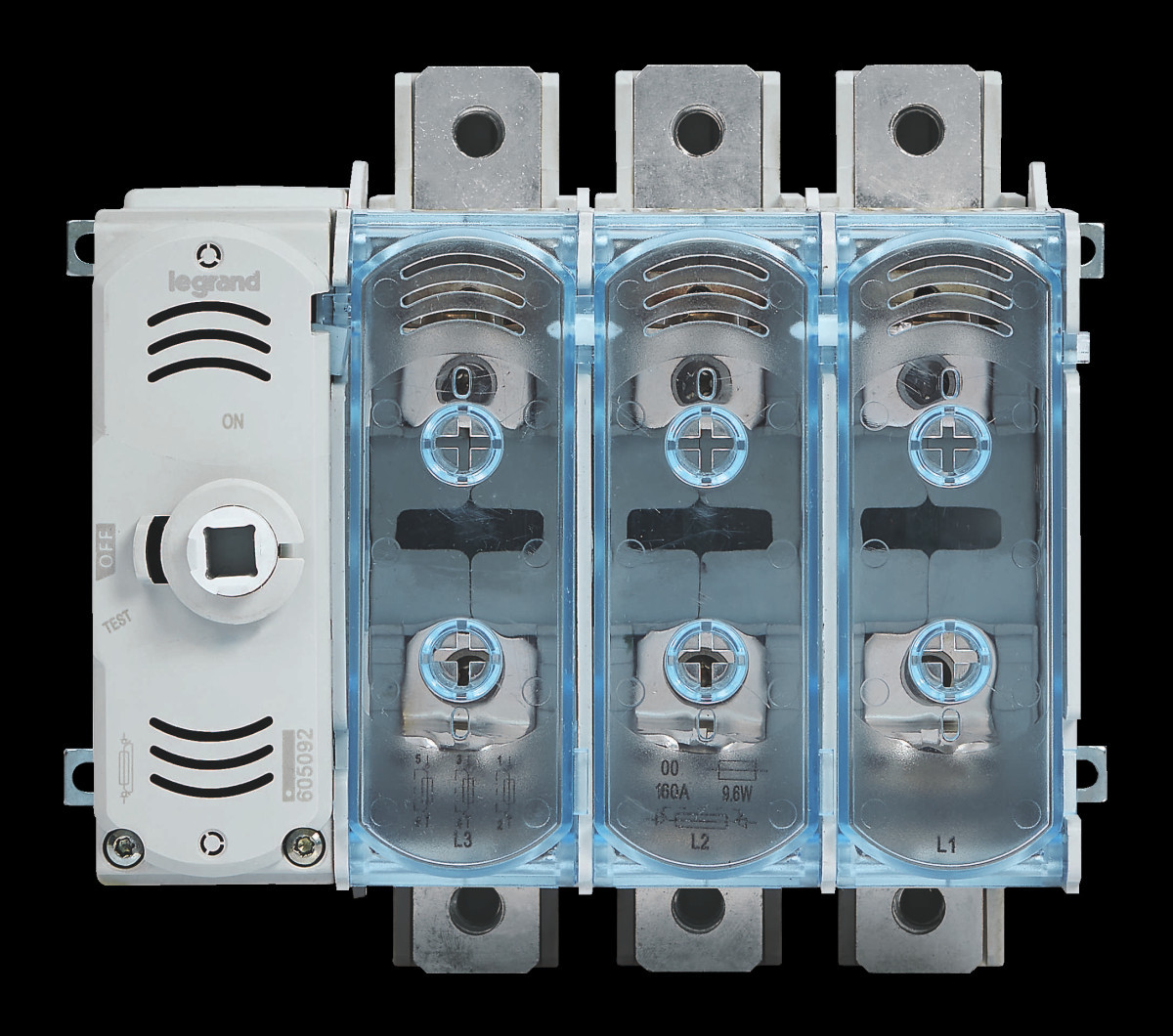 Legrand Lastscheiders SPX-D schak-scheider 3P - 160a voor meszekering NH 00
