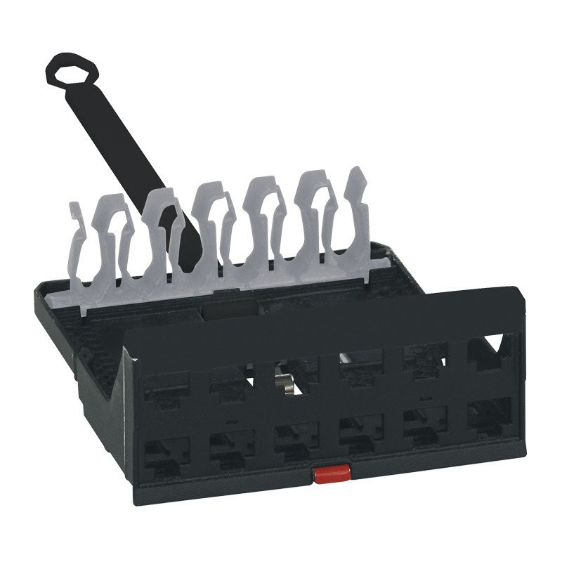 Legrand LCS3 high density patchpan cassetteblok voor 12 ST LCS3 connectoren