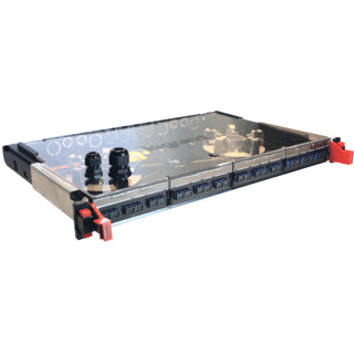 Legrand LCS3 modulair glasvezelpan compl 1he TBV 24 SC connectoren singlemode