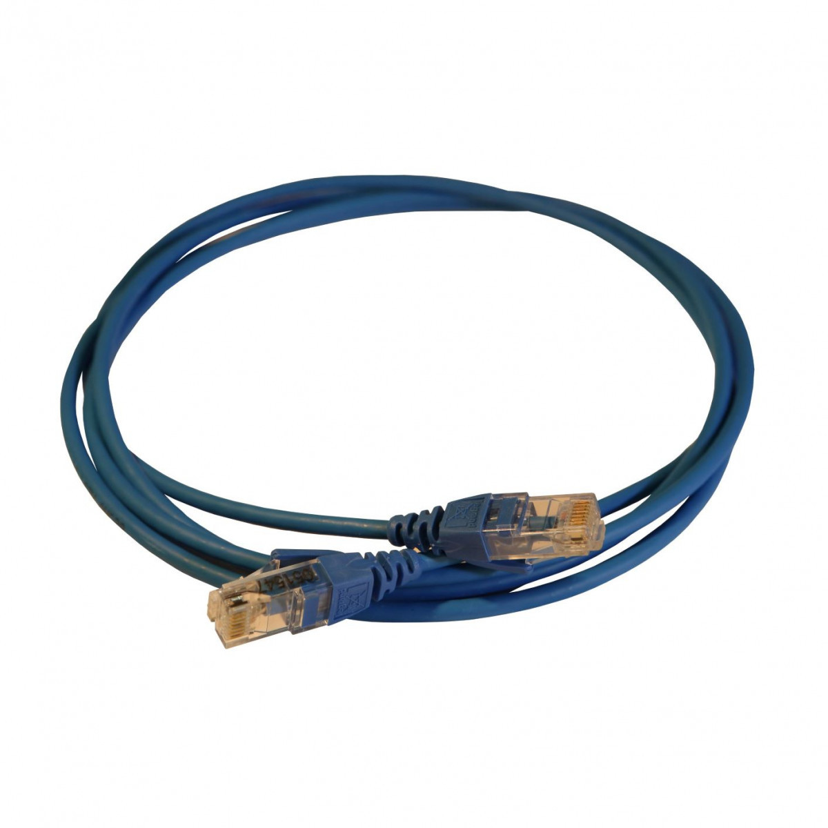 Legrand LCS3 Copper RJ45 Patchkabel 4pair high dens. 28awg cat6 U/utp lsoh blauw 2M