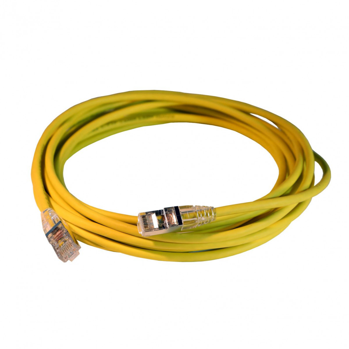 Legrand LCS3 Copper RJ45 Patchkabel 4pair high dens. 28awg cat6a S/FTP lsoh geel 5M