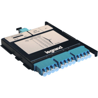 Legrand LCS3 ultra HD glasvezelcassette 12 LC naar MTP A/C om4